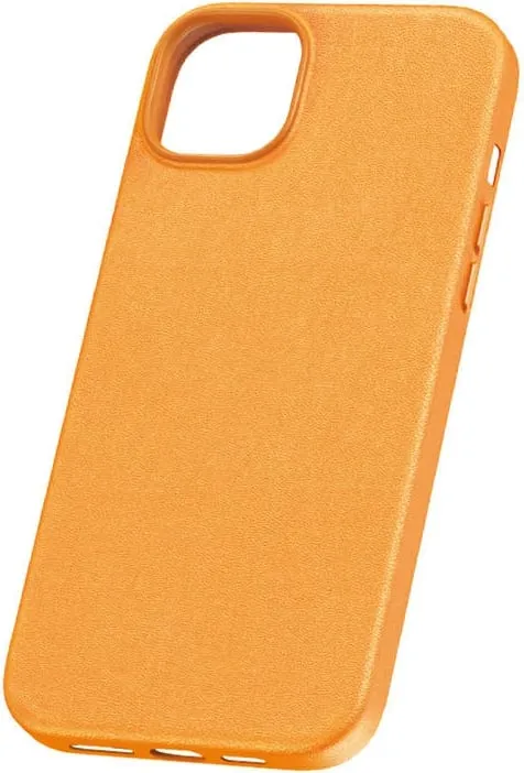 Mbështjellës Baseus Fauxther për iPhone 15 Plus, portokalli - 2