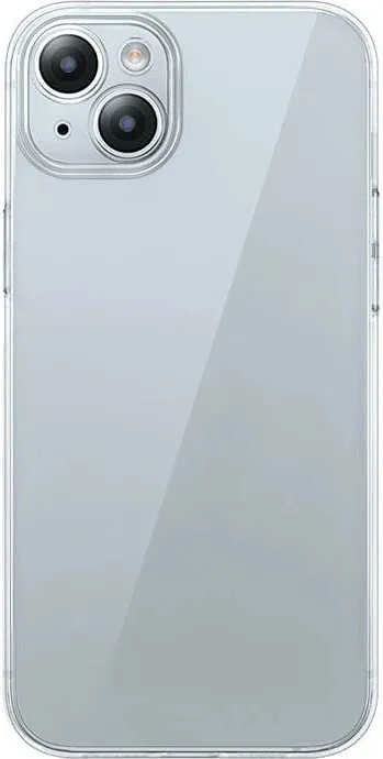 Mbështjellës Baseus për iPhone 15 me xham të temperuar, transparent - 2