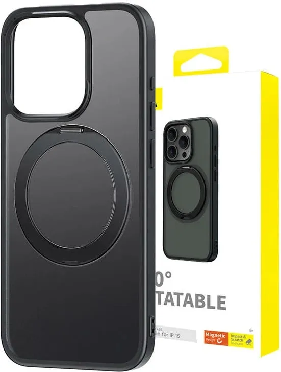 Mbështjellës magnetik për celular Baseus CyberLoop, për iPhone 15, i zi - 1