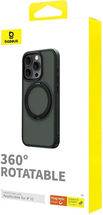 Mbështjellës magnetik për celular Baseus CyberLoop, për iPhone 15, i zi - 5