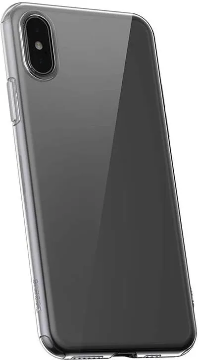 Mbështjellës Baseus Simple për iPhone XS Max, transparent - 4