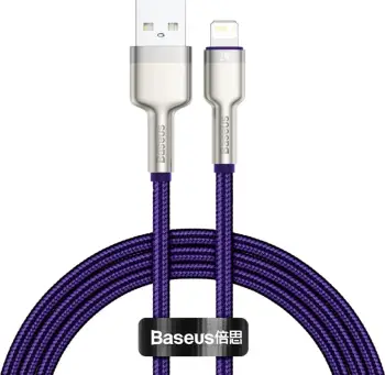 Kabllo USB në Lightning Baseus CALJK-A05, 1m, vjollcë