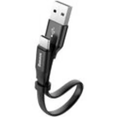 Kabllo Baseus Nimble CATMBJ-01, USB në USB-C, 0.23m, e zezë - 6