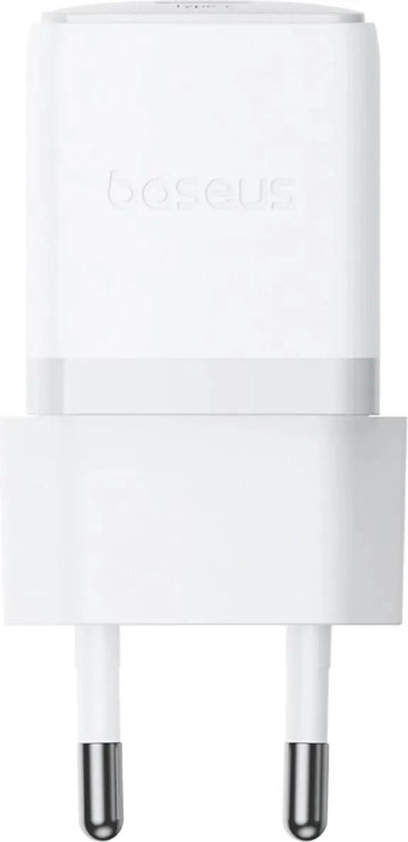 Karikues muri Baseus Palm 1C, 20W, me kabllo USB-C 1m, Bardhë - 1