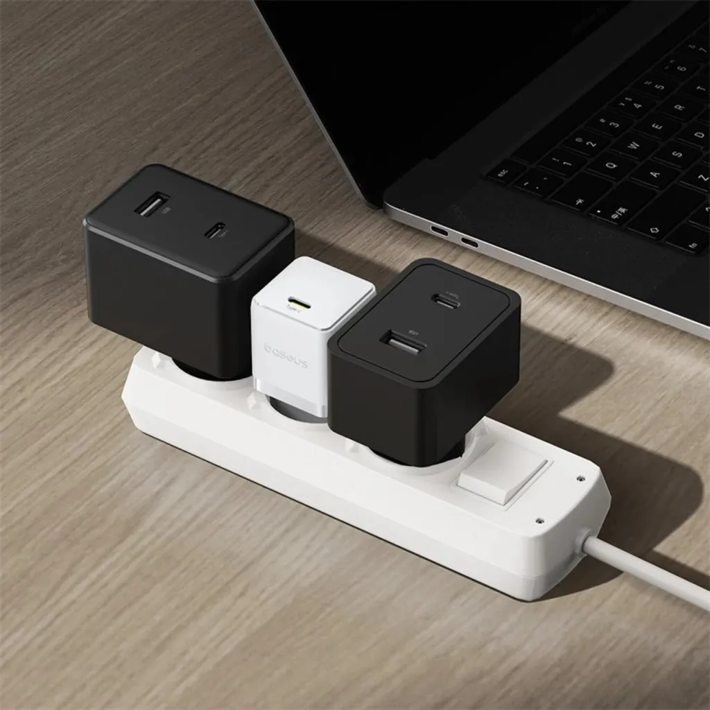 Karikues muri Baseus Palm 1C, 20W, me kabllo USB-C 1m, Bardhë - 4