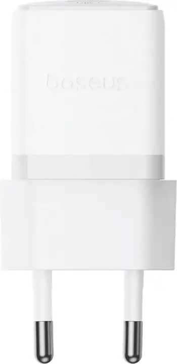 Karikues muri Baseus Palm 1C, 20W, me kabllo USB-C 1m, Bardhë
