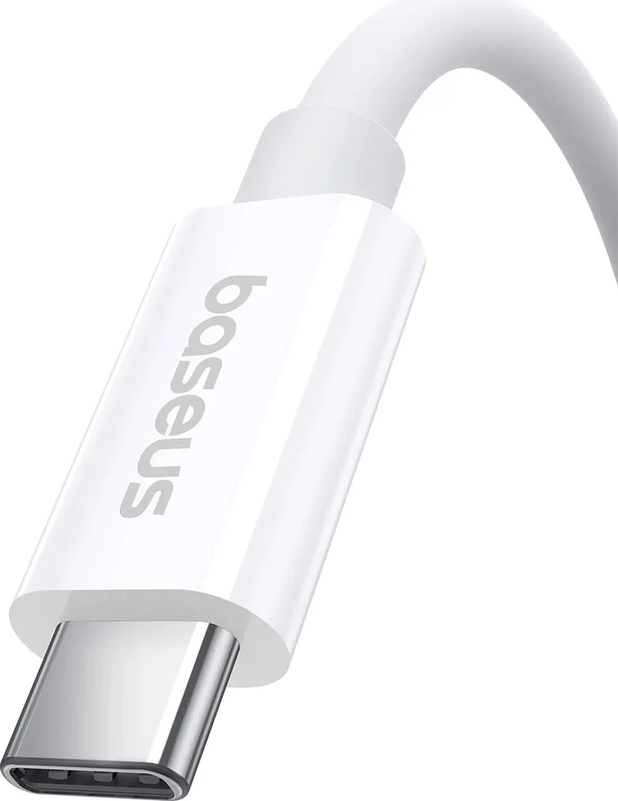 Kabllo USB-C/USB-C Baseus Superior 2 CB000066, 1.8m, 240W, e bardhë - 6