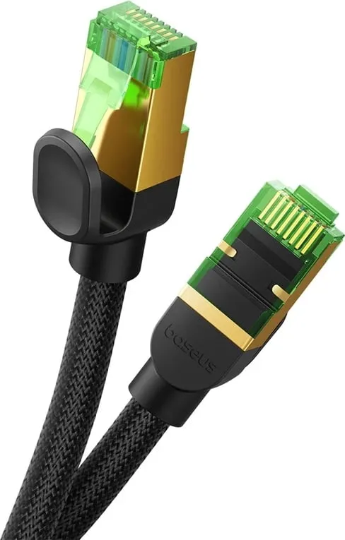 Kabllo rrjeti Baseus RJ45 Cat 8, 8m, 40Gbps, e zezë - 3
