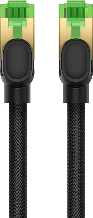 Kabllo rrjeti Baseus RJ45 Cat 8, 8m, 40Gbps, e zezë - 4