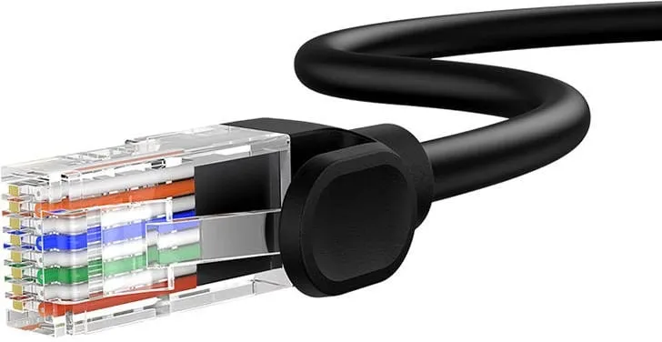Kabllo rrjeti Baseus CAT5, 2m, e zezë - 3