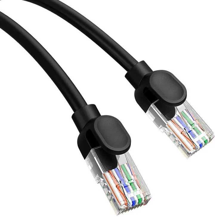 Kabllo rrjeti Baseus CAT5, 2m, e zezë - 5
