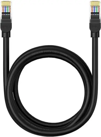 Kabllo rrjeti Baseus CAT5, 2m, e zezë