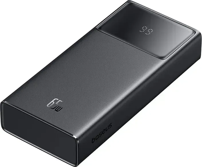 Powerbank Baseus Star-Lord 20000mAh 65W, e zezë, me kabllo USB-C - 2