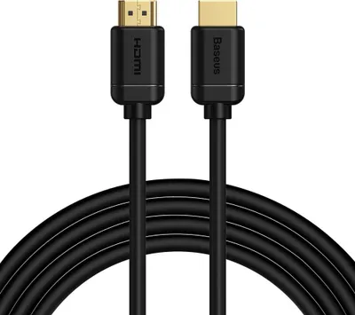 Kabllo Baseus (BSU1577BLK) HDMI - HDMI, 3m, e zezë - 1