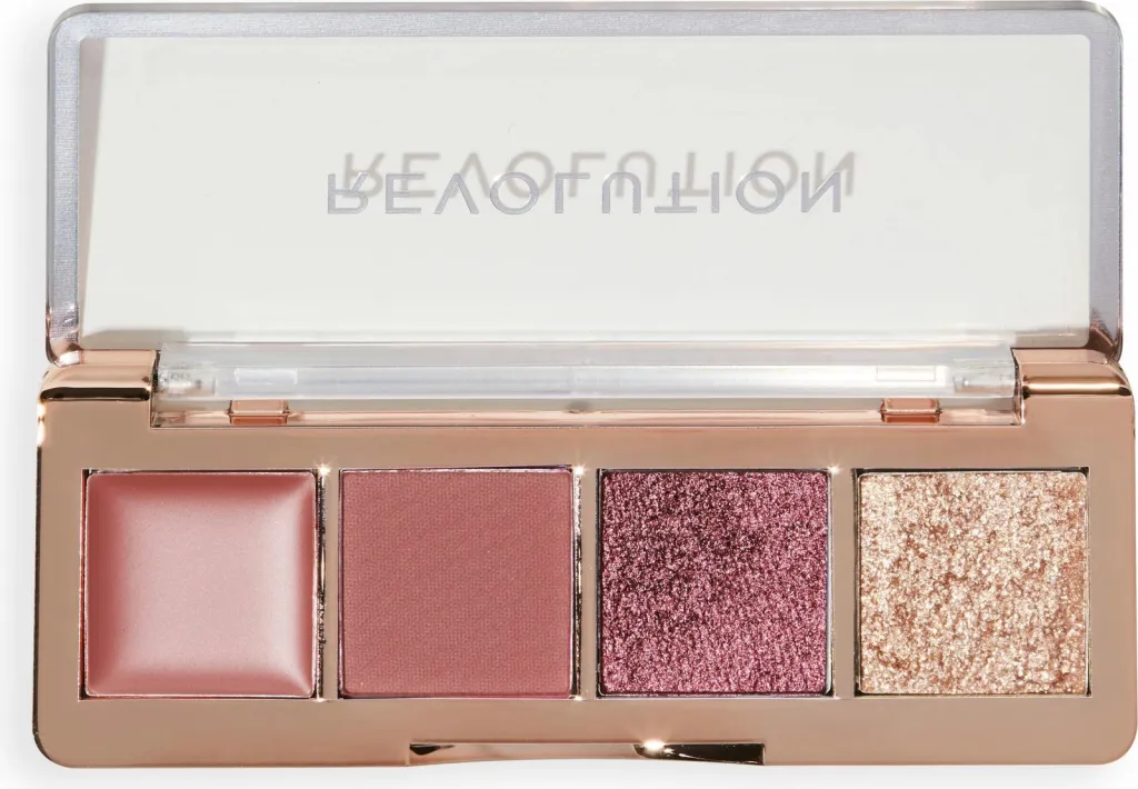 Revolution The True Icon Edit Warm Nudes Mini Eyeshadow Palette - 1