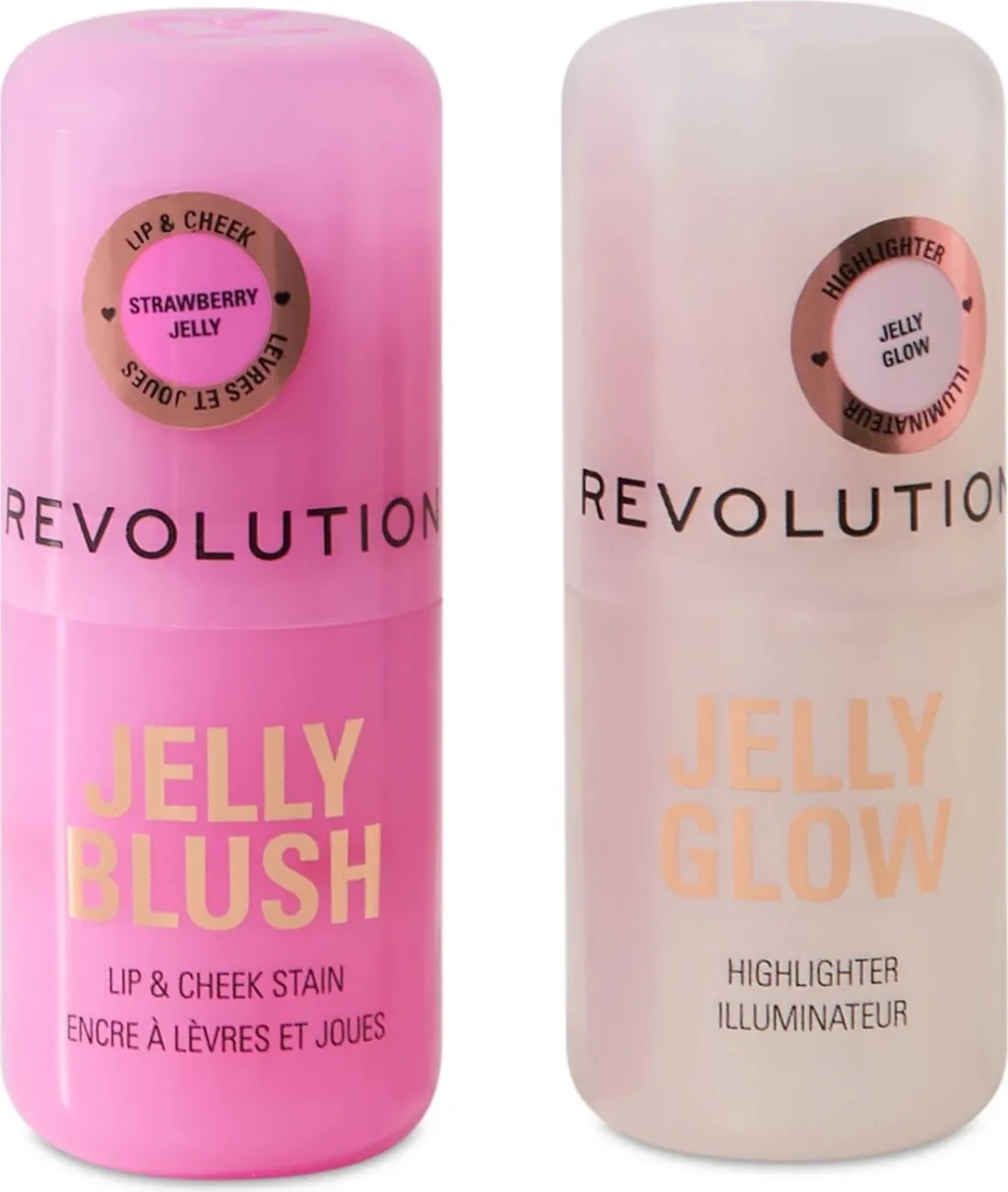 Revolution Jelly Blush & Highlighter Set - Gift Set - 2