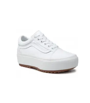 Atlete Vans Ua Old Skool Stacked VN0A4U15L5R1, të bardha, nr. 41