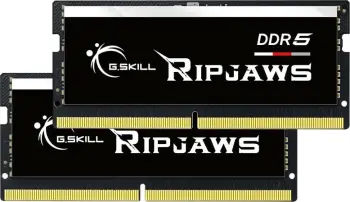 RAM Memorje G.Skill Ripjaws 64GB (2x32GB) DDR5 SO-DIMM 4800MHz CL40 për laptop