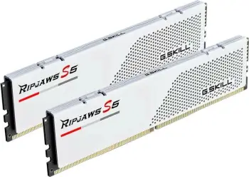 RAM Memorje G.Skill Ripjaws S5 32GB (2x16GB) DDR5, 4800MT/s, e bardhë