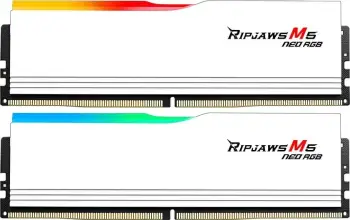 RAM Memorje G.Skill Ripjaws M5 RGB 32GB (2x16GB) D6000 CL28, e bardhë