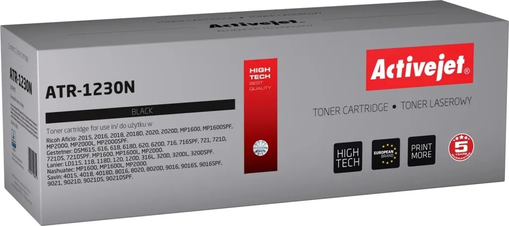 Toner zëvendësues Activejet ATR-1230N për printer Ricoh - 1