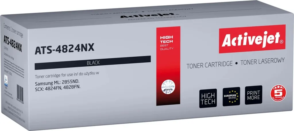 Toner Activejet ATS-4824NX për Samsung printer, 5000 faqe, i zi - 1