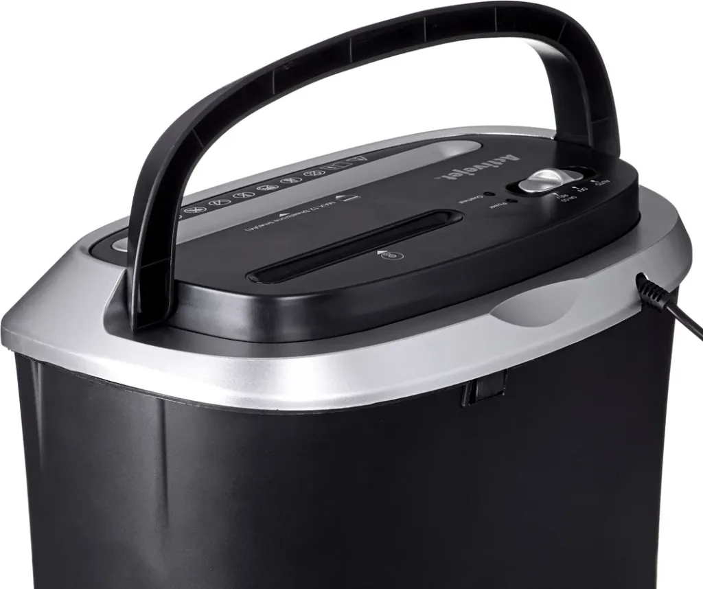 Shredder dokumentesh Activejet ASH-1201D P-3, 25L, prerje shirita, i zi - 5