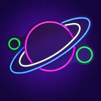 Dritë LED Activejet Neon AJE-NEON GITARA, Multikolor