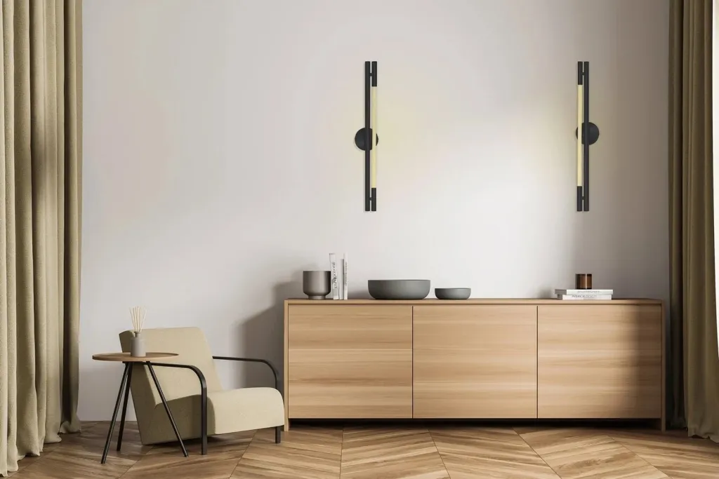 Llambë muri Activejet AJE-LOGAN, LED, E zezë - 5