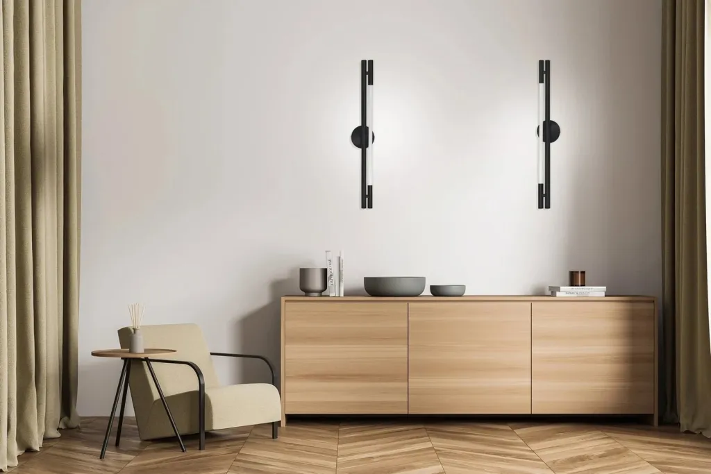Llambë muri Activejet AJE-LOGAN, LED, E zezë - 7