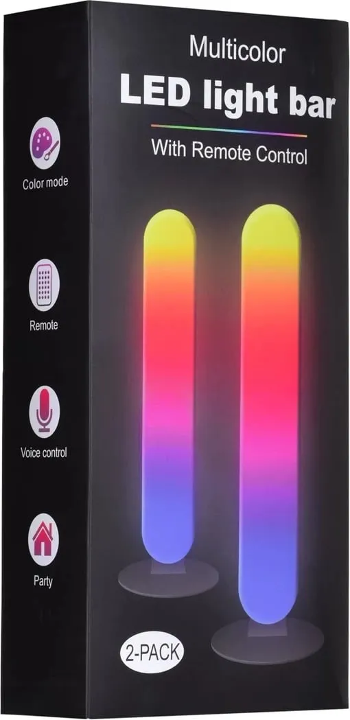 Dritë muzikore Activejet AJE-MUSIC BAR RGB LED, e zezë - 9