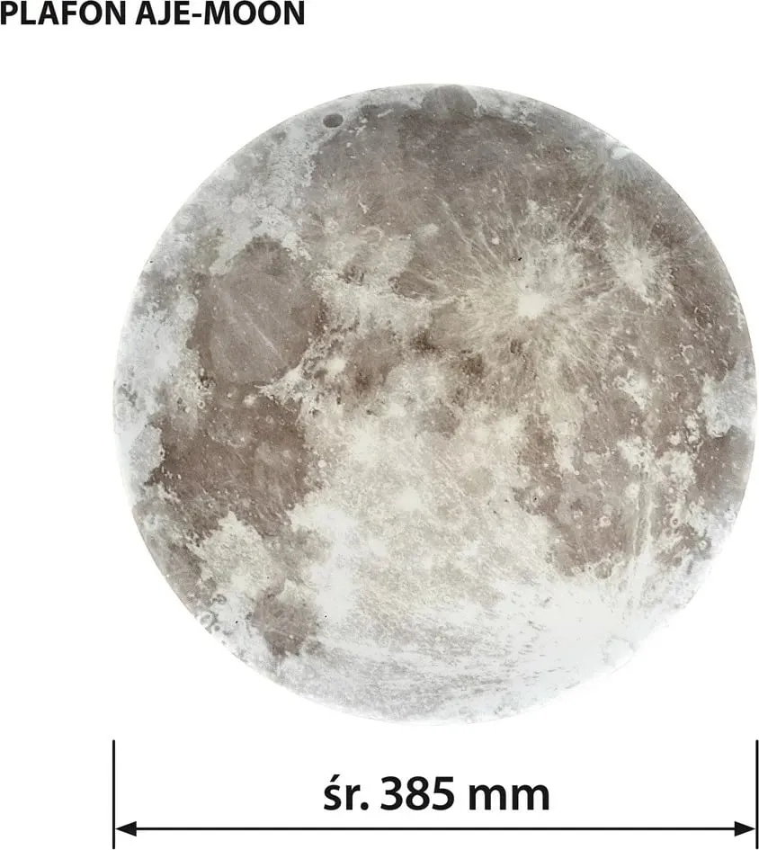 Plafonierë LED Activejet AJE-MOON 24W, Shumëngjyrëshe - 6