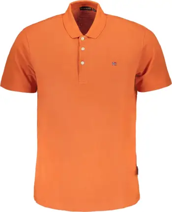 Polo shirt NAPAPIJRI meshkuj, portokalli