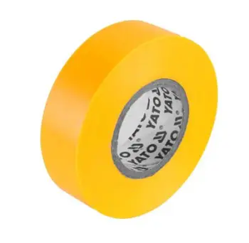 Shirit izolues elektrik Yato, 19x0.13 mm x 20 m, i verdhë