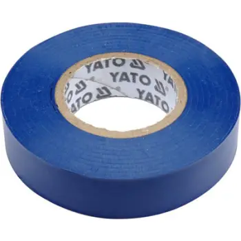 Shirit izolues elektrik Yato, 15 x 0.13 mm / 20m, i kaltër