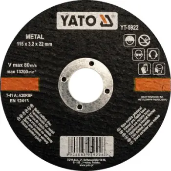 Disk prerës i metaleve YATO 125x1.2x22 mm (YT-5923)