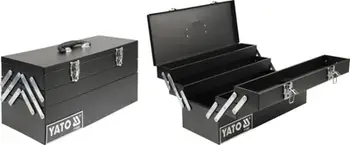 Kuti metalike Yato për mjete, 5 elemente, 460x200x265mm, e zezë (YT-0885)