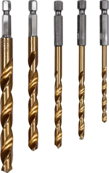 Set majash shpuese Yato (YT-44700), titanium, për metal, hex