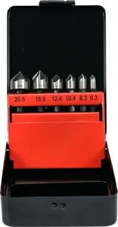 Set shpuesesh Yato YT-44729, 6.3-20.5mm, 6 elemente