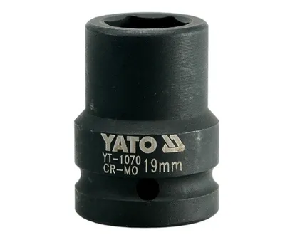 Prizë goditëse Yato, 3/4", 19 mm, e zezë - 1