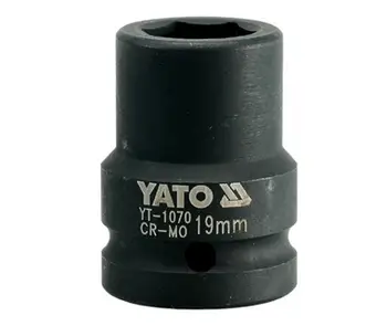 Prizë goditëse Yato, 3/4", 19 mm, e zezë