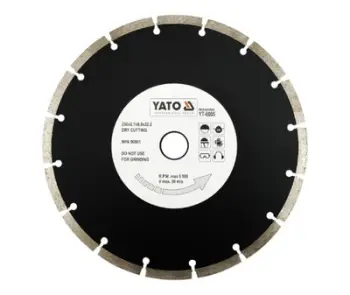 Teh i segmentuar Yato, 230 x 2.7 x 22.2 mm