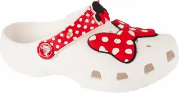 Papuqe për fëmijë Crocs, me Minnie Mouse