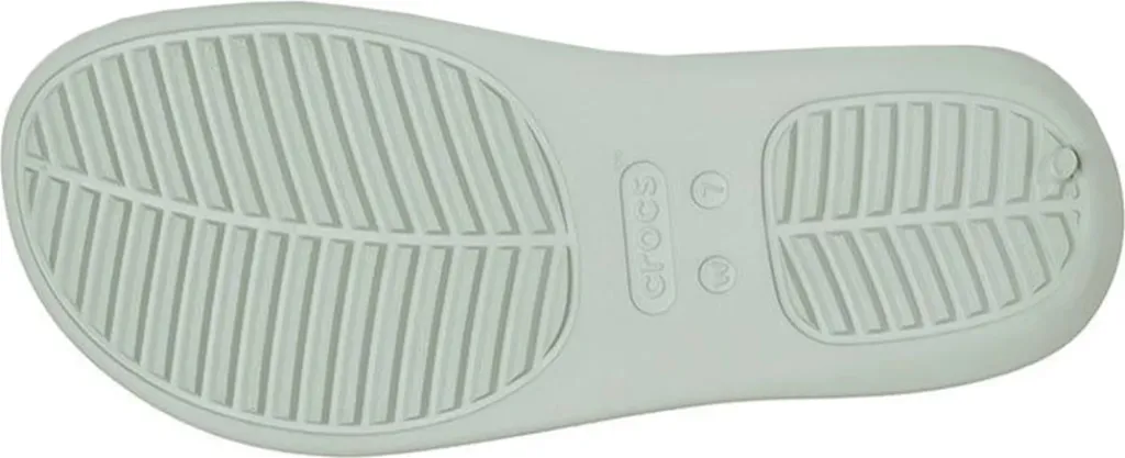 Papuqe për femra Crocs, të gjelbra - 1