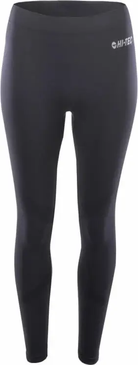 Pantallona termoaktive për gra Hi-Tec Surim Bottom W, pa qepje, elastike, të zeza