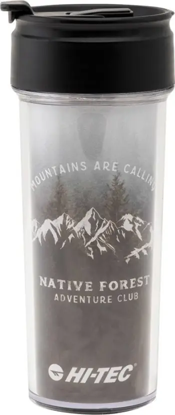 Termos Hi-Tec Whip Foggy Forest, 400 ml, i hirtë