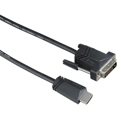 Kabllo Hama, HDMI - DVI / D , 1.5m, 205018 - 1