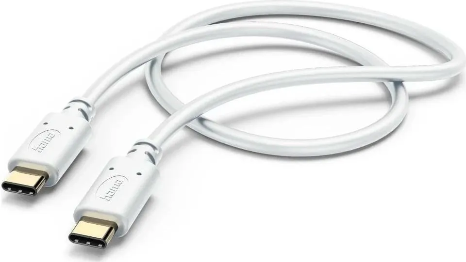 Kabëll Hama USB-C - USB-C, 1.5m, i bardhë - 2