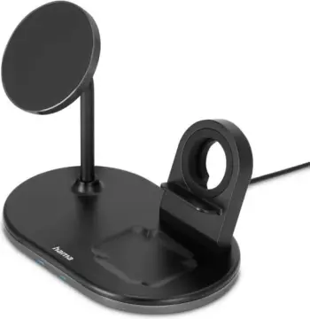Mbushës induktiv Hama MagCharge Multi 15 W, i zi