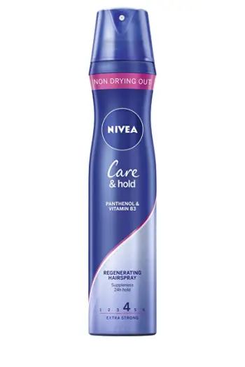 Sprej për flokë rigjeneruese Care & Hold Nivea 250 ml